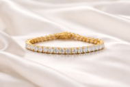 Classic Round Diamond Tennis Bracelet - Image 2